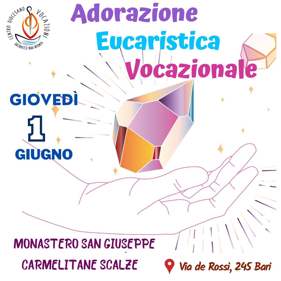 Preghiere Per L Adorazione Eucaristica Adorazione Eucaristica Vocazionale — Arcidiocesi Bari-Bitonto